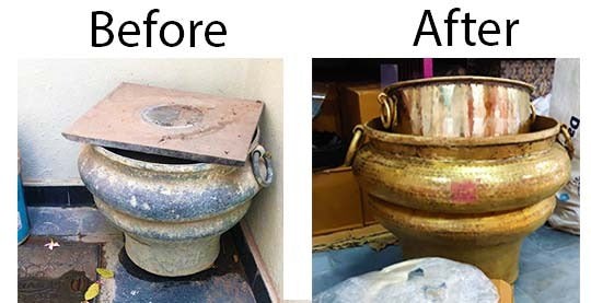 Buffing and Polishing of Brass and Copper Items