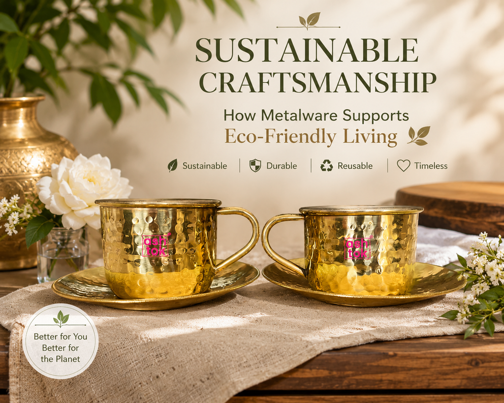Sustainable Craftsmanship: How Metalware Supports Eco-Friendly Living