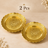 Brass sweet serving plate 6 inch for gifting – additional product view