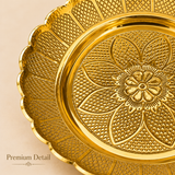 Brass sweet serving plate 6 inch for gifting – additional product view
