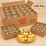 Brass Incense Stick Holder | Agarbatti Stand with Ash Catcher