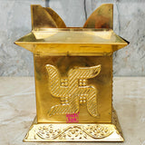 Brass Tulsi Kota, Tulsi Planter, Handcrafted Decoreative Piece, Tulsi Kota For Home
