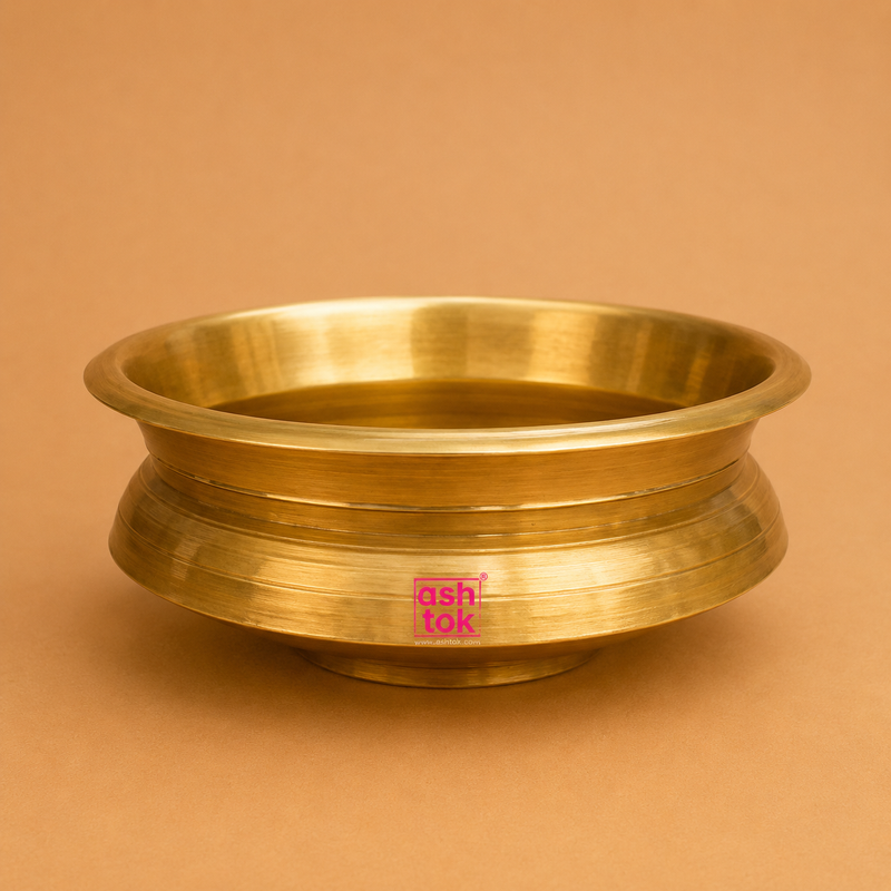 Brass Decorative Potpourri Bow, Urli decoration.