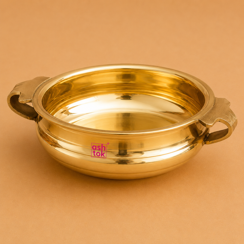 Urli Bowl Brass, Brass Decorative Bowl (Dia 5 Inches)