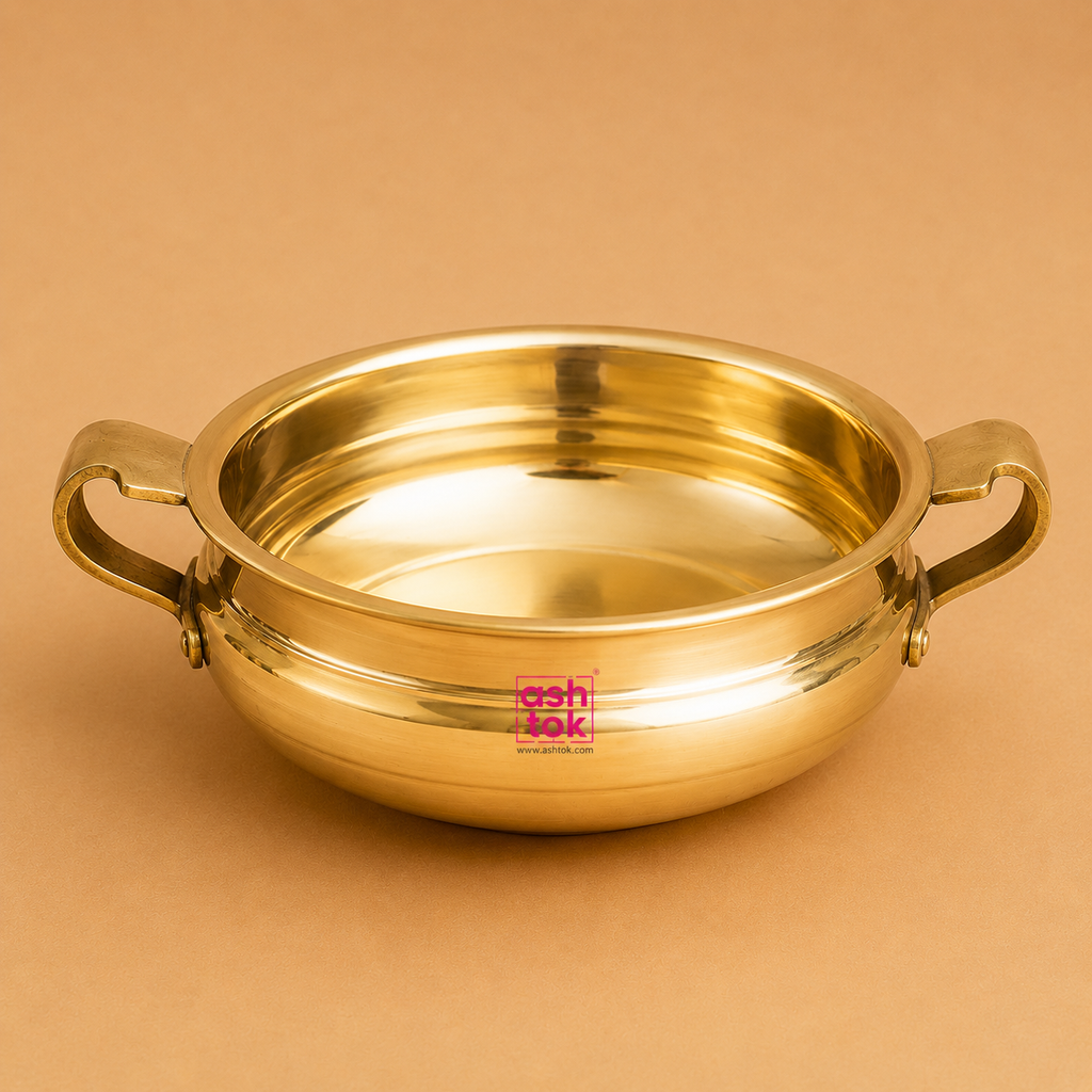 Urli Bowl Brass, Brass Decorative Bowl (Dia 5 Inches)