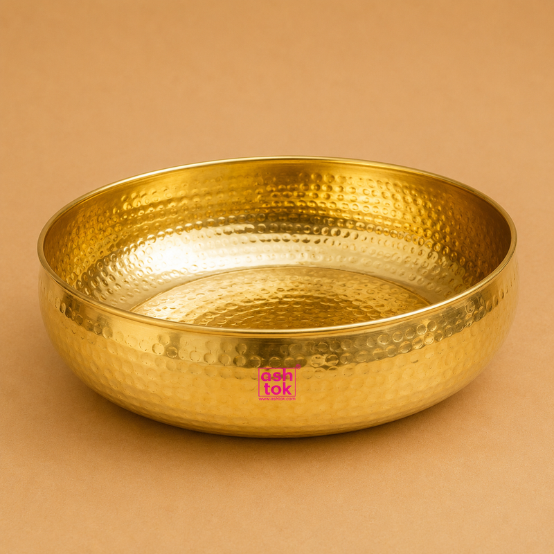 Urli, Brass urli, Uruli, PotPourri, Home Decor, Design Hammered