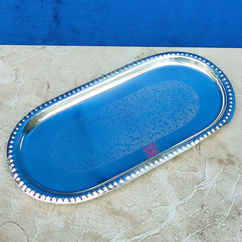 German Silver Serving Tray