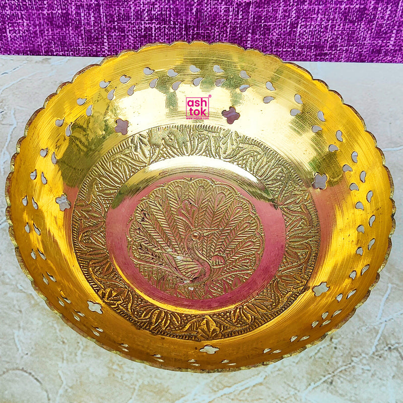 Brass Fruit Bowl