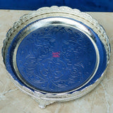 German Silver Decorative Tray