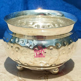 German Silver Gandham Bowl for Puja. KumKum Bowl. Diameter - 3 Inches.