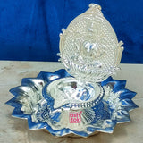 German Silver Kamal Laxmi Deepam, Laxmi Puja Deepam,