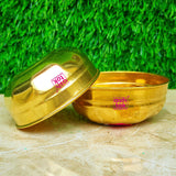 Brass Decorative Bowl, Round Shaped for Puja Purpose, Brass Vati