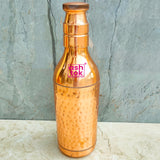 Copper Water Bottle 1.5 Litres | Buy Copper Drinkware
