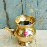 Brass Kamandalam for puja, Brass Lota for sadhu