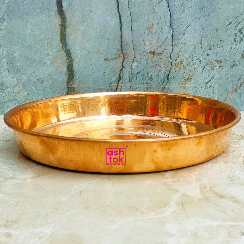 Copper Thali plate
