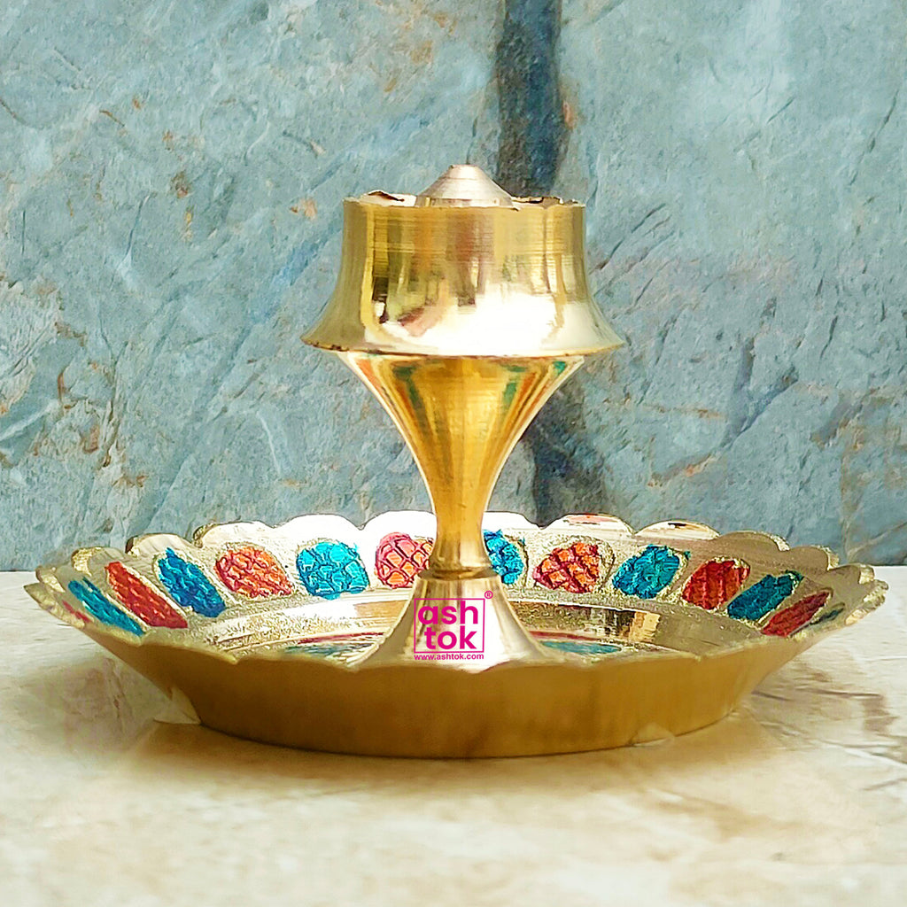 Brass Incense Holder Incense Burner, Brass Dhoop Box, Lamp, Brass Puja  Dhoopdani, Engraved Burner, Prayer Lamp, Home Fragrance 