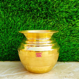 Brass Kalash for puja, Brass Lota, Surya Namaskar Lota, Mandir Lota, Water Pot