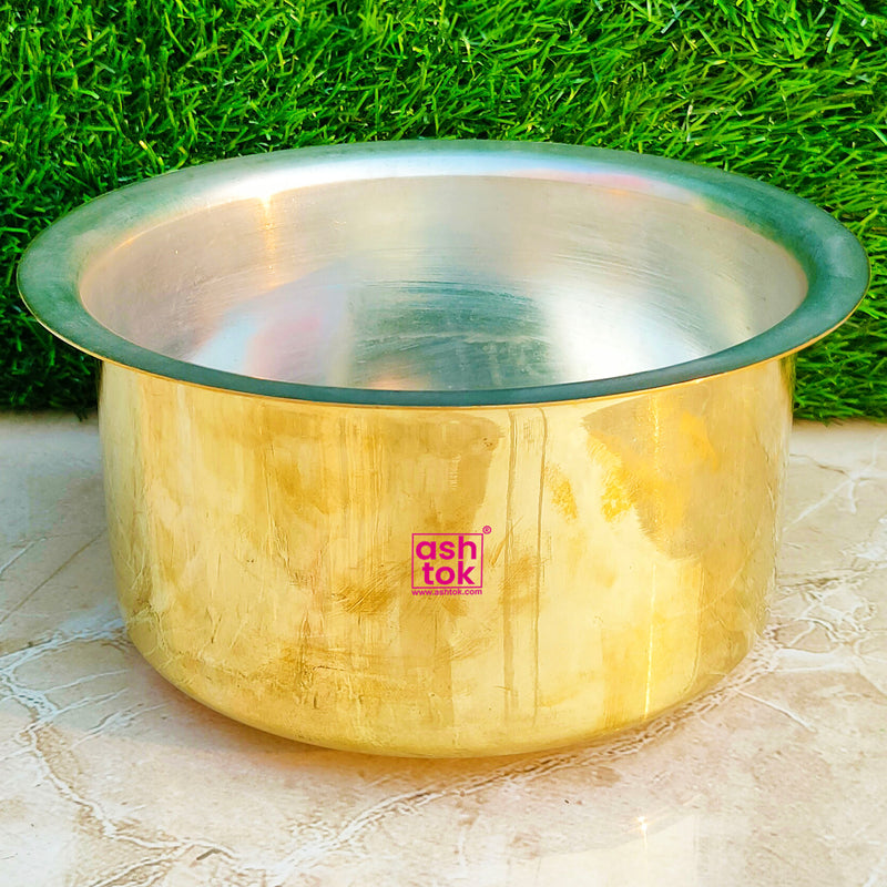 Buy Brass Vessel for Cooking  Unique Brass Cooking Kitchen Utensils at  Ashtok