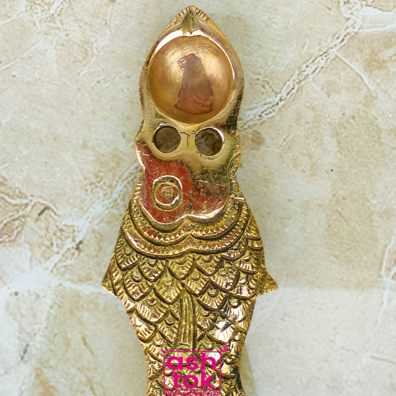 Brass Aarthi Spoon