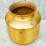 Brass water Pot, Brass Ghada, Pooja Kalash for Ceremonies
