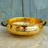 Brass Urli, Brass Urli For Flowers Designer and Floating Candles, Urli Bowl For Living Room Decoration, Best Uruli