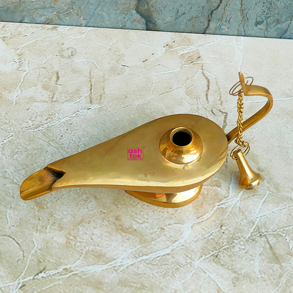 Brass Aladdin Chirag, Chirag Decorative Showpiece