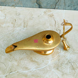 Mubco Antique Brass Aladdin Chirag Decorative Showpiece - 12 cm Price in  India - Buy Mubco Antique Brass Aladdin Chirag Decorative Showpiece - 12 cm  online at