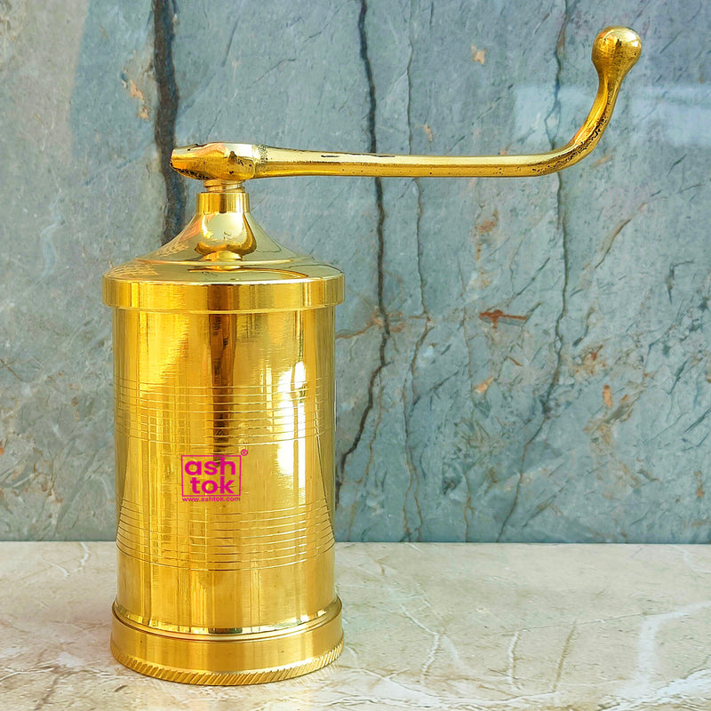 Brass Murkul Maker with Comfortable Handle, Brass Sev, Murkul Maker Sancha Machine with 6 Jali's