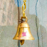 BRASS ANDHRA BELL, Brass Hanging Bell for Temple and Home