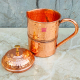 Hammered Design Copper Water Jug, Drinkware & Serveware on Special Occasions