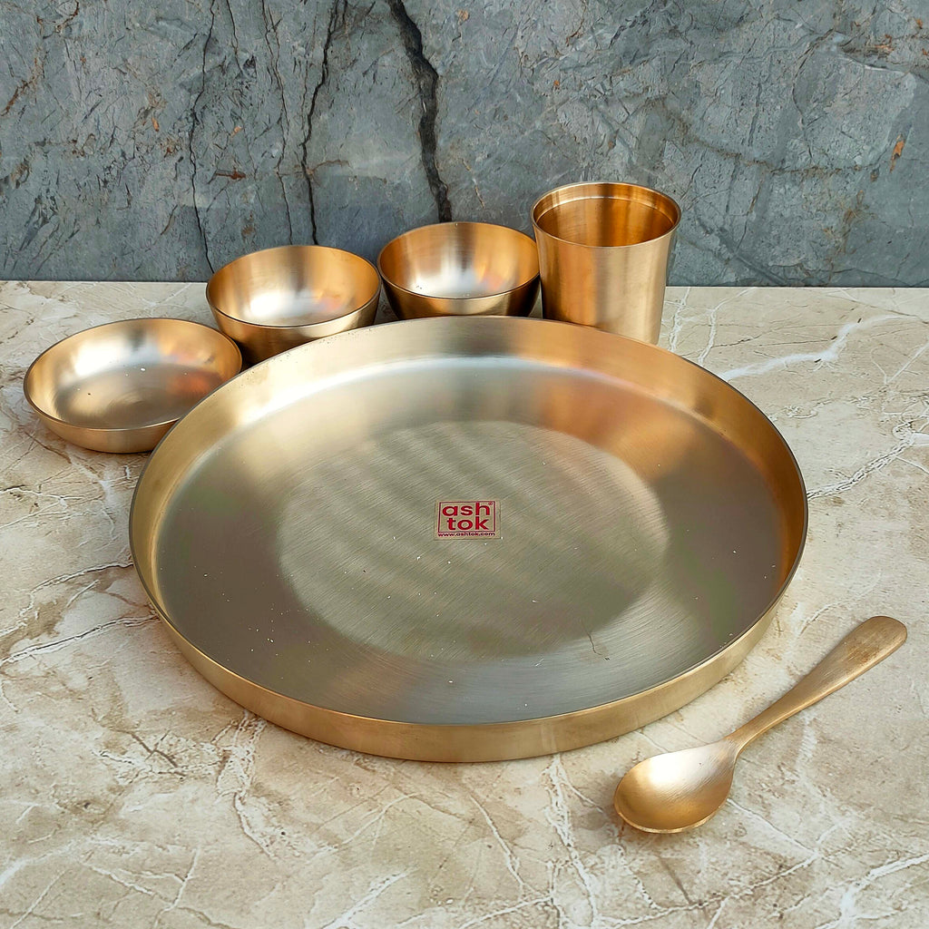 Bronze Thali Set