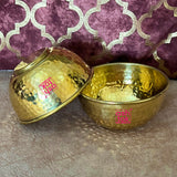 Brass Bowl, Brass Gift Items, Multipurpose Brass Wati Bowl, Colour Gold. (Pack of 10)
