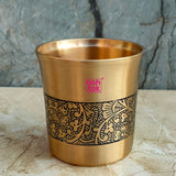 Premium pure Kansa dinnerware set with decorative etched finish, ideal for weddings, housewarming gifts, festive dining, and luxury tableware.