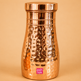 Copper Bottle Carafe, Pure Copper Bedside Carafe of 1 Litre