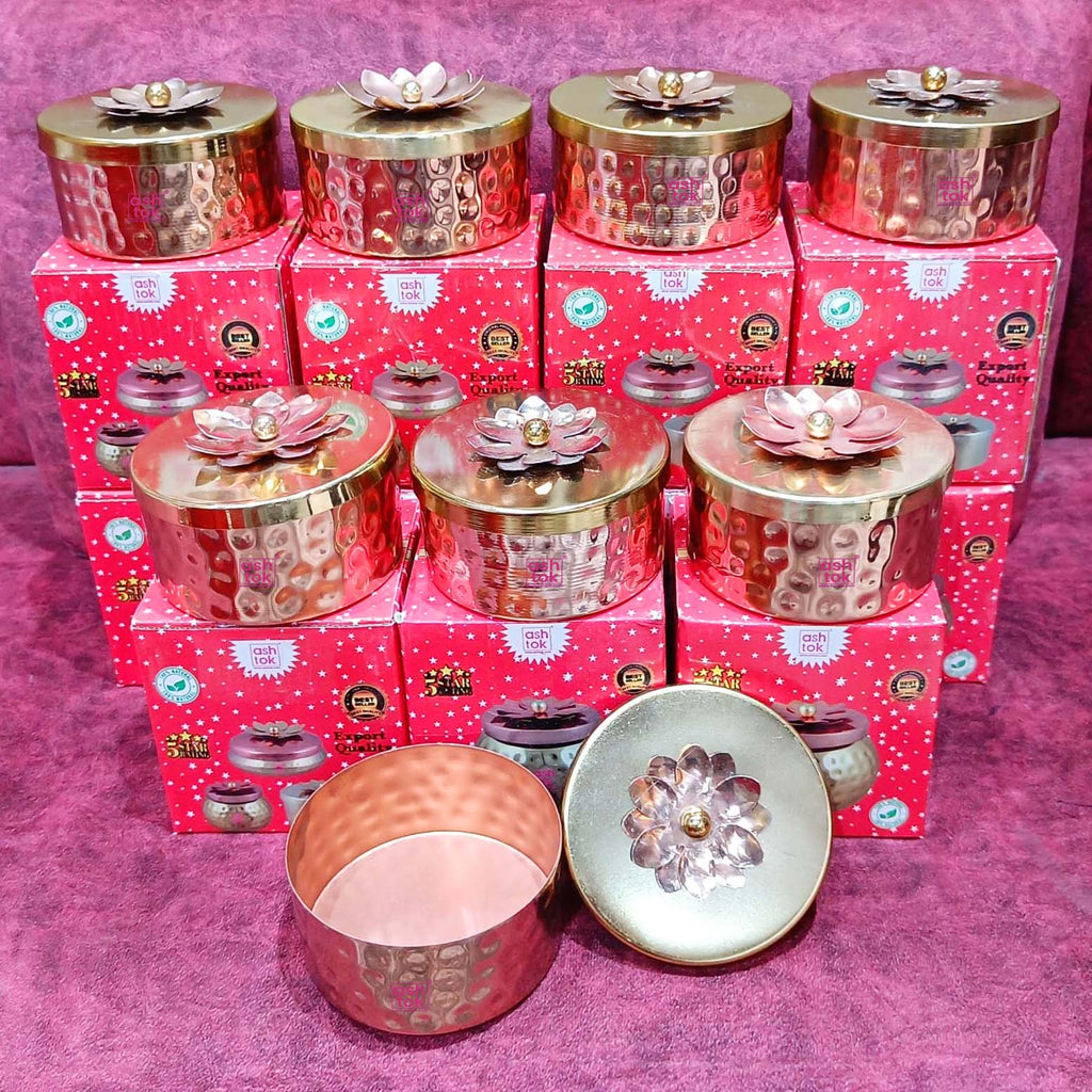 Return Gift for House Warming Function | Mixed Design Tin Box Small