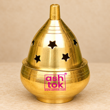Brass Piyali Akhand Deep, Handcrafted Decorative Puja Diya (Pack of 2 Pcs)