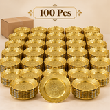 Brass sweet serving plate 6 inch for gifting – additional product view