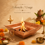 Copper Havan Kund Specially for Homa.