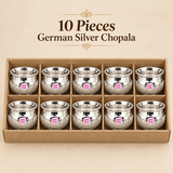 German Silver Chopala – Haldi Kumkum Bowl for Pooja & Return Gifts