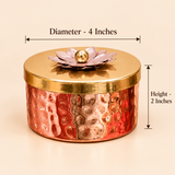 Gift Box, Golden Metal Box, Chocolate Box, Gift for house warming ceremony