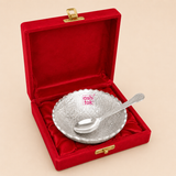 Gift Bowl German Silver Bowl with Spoon, Gift Item