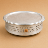 Heavy gauge biryani handi for authentic Hyderabadi dum biryani, ideal for hotels, restaurants and catering kitchens