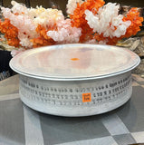 Professional biryani handi for dum cooking, designed for hotel kitchens, catering services and bulk preparation