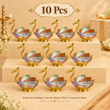 Meenakari Duck Design Fruit Bowl, Best Housewarming Return Gift