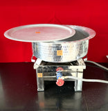 Restaurant-grade biryani pot with lid, ideal utensil for preparing flavorful biryani and rice dishes.
