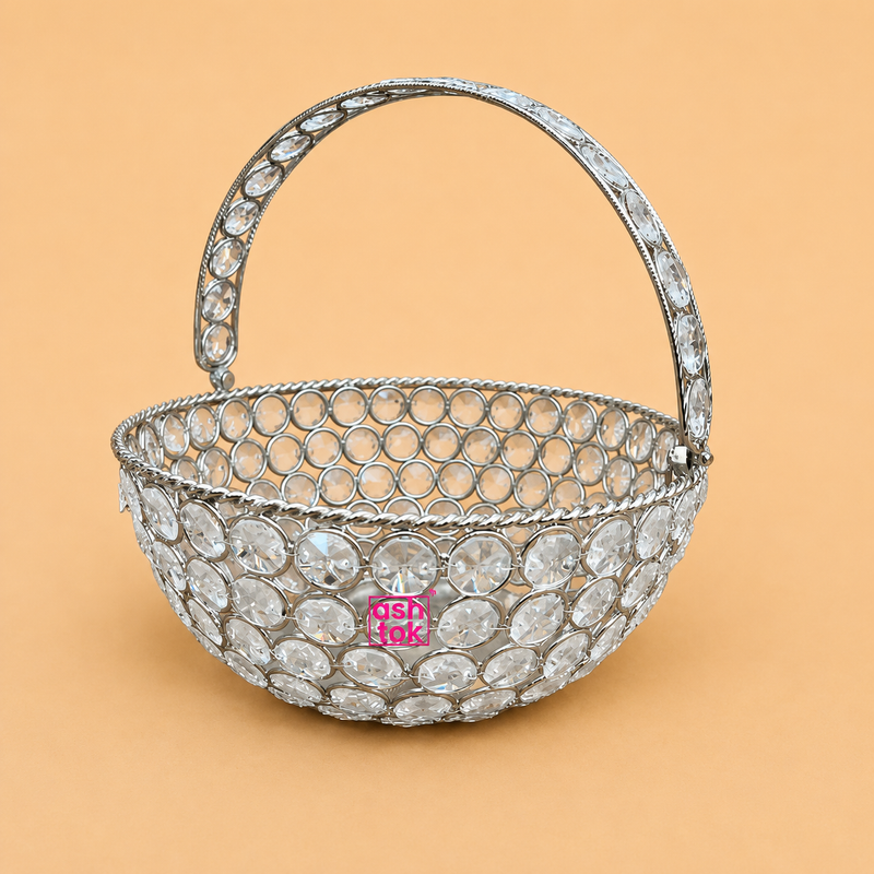 silver-crystal-wedding-gift-basket