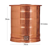 Copper Water Tank, Best Copper Tank Available in Ashtok -16 liter