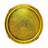 Brass Pooja Plate, Pooja ki Thali round shape