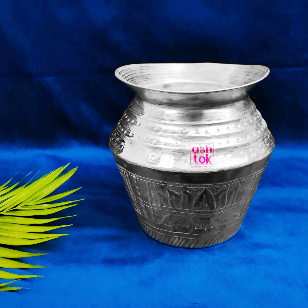 Silver Ghada, silver pot