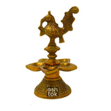 Brass Diya, Peacock Standing Deepam, Best Home Decor Oil Lamps